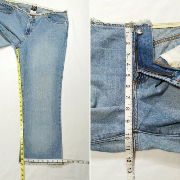 XOXO Low Rise Straight Capri Jeans 2114E1M - Picture 7 of 10